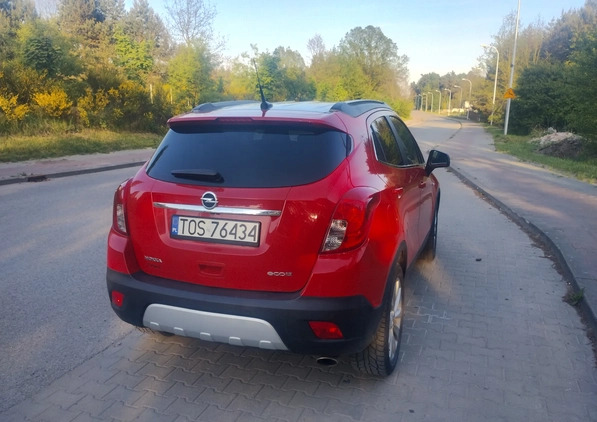 Opel Mokka cena 42900 przebieg: 139765, rok produkcji 2015 z Chrzanów małe 254